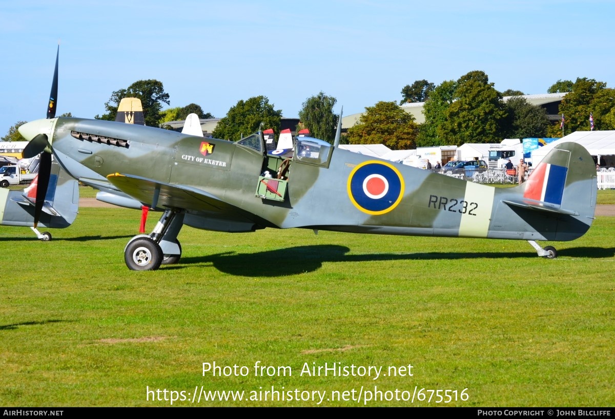 Aircraft Photo of G-BRSF / RR232 | Supermarine 361 Spitfire Mk9 | UK - Air Force | AirHistory.net #675516