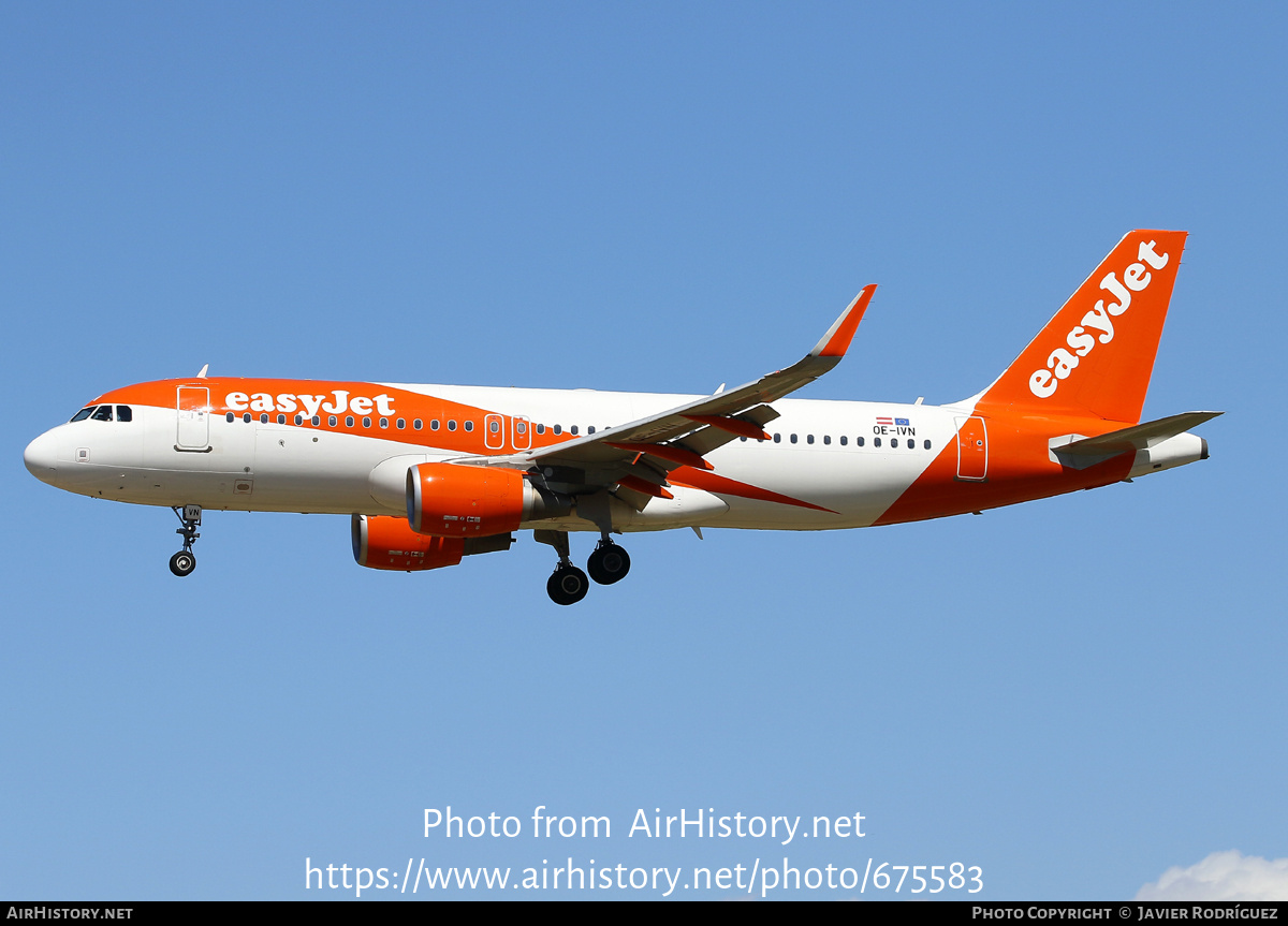 Aircraft Photo of OE-IVN | Airbus A320-214 | EasyJet | AirHistory.net #675583