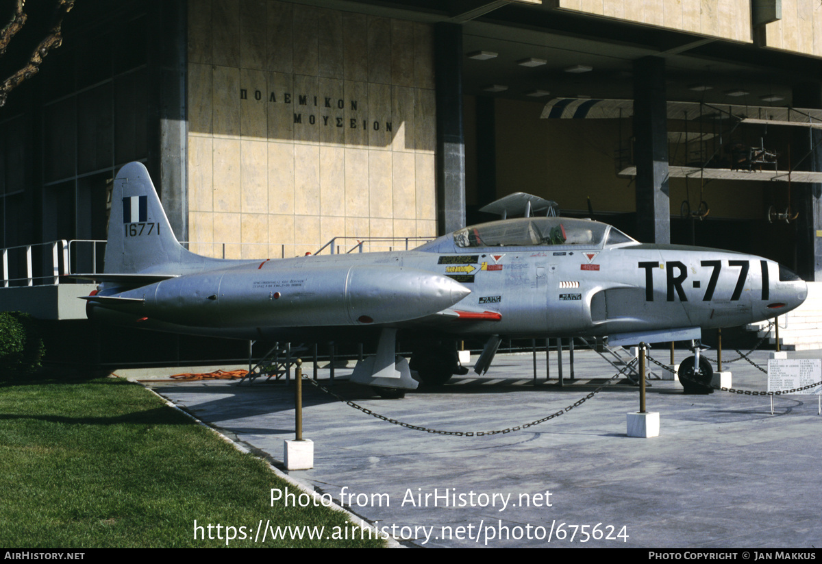 Aircraft Photo of 51-6771 / 16771 | Lockheed T-33A | Greece - Air Force | AirHistory.net #675624