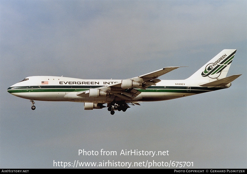 Aircraft Photo of N480EV | Boeing 747-121(A/SF) | Evergreen International Airlines | AirHistory.net #675701