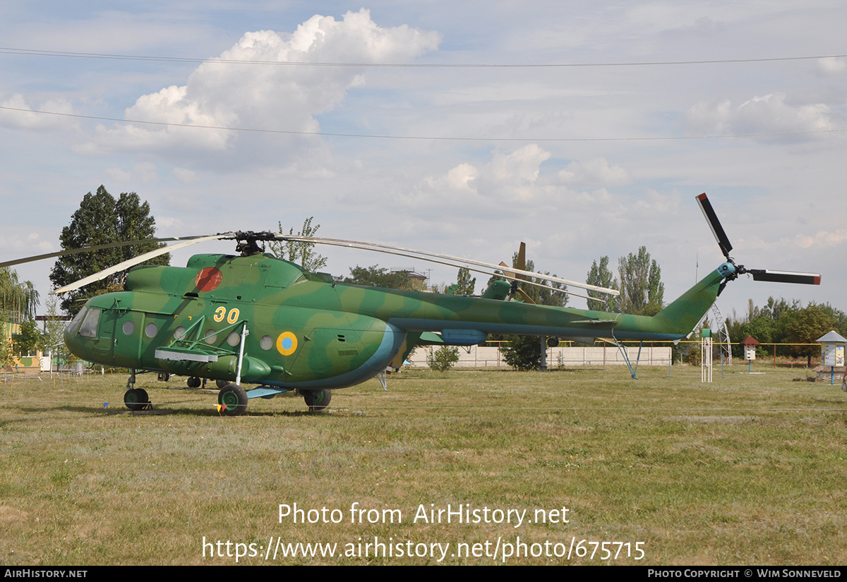 Aircraft Photo of 30 yellow | Mil Mi-8T | Ukraine - Air Force | AirHistory.net #675715