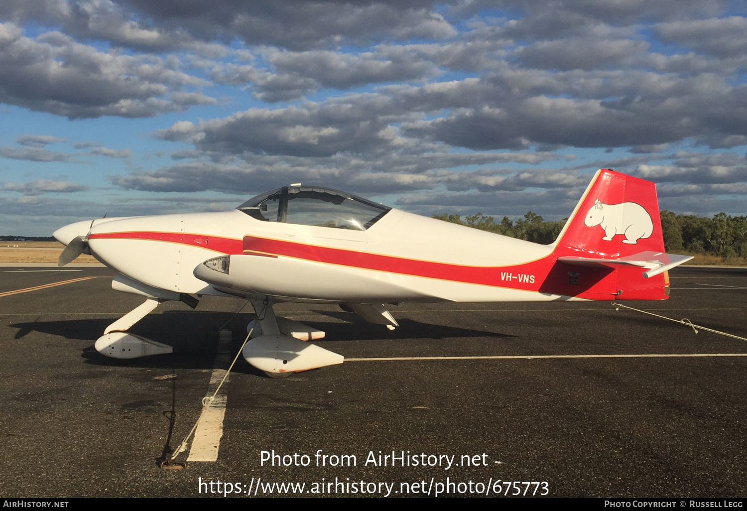 Aircraft Photo of VH-VNS | Van's RV-6A | AirHistory.net #675773