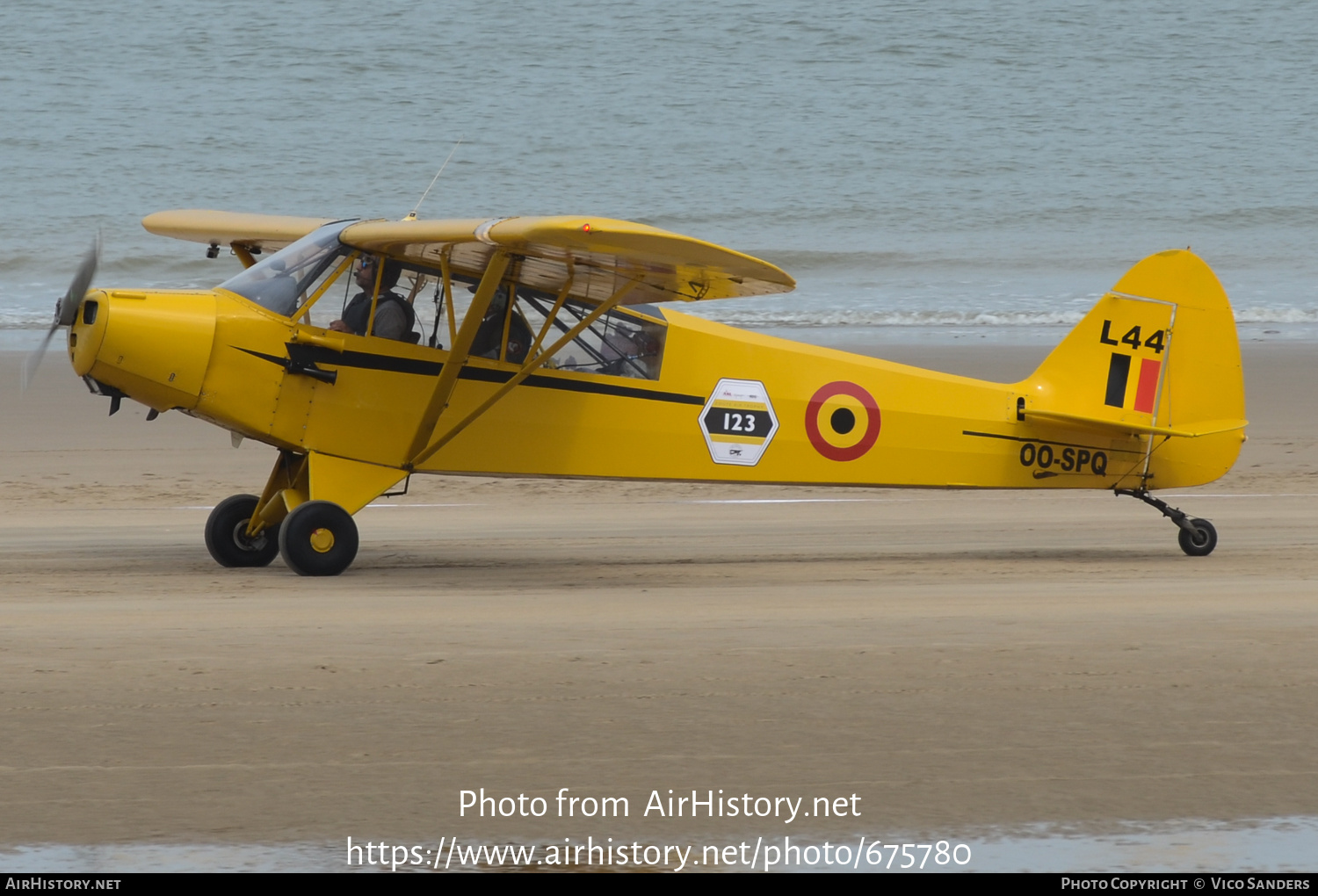 Aircraft Photo of OO-SPQ / L-44 | Piper PA-18-95 Super Cub | Belgium - Army | AirHistory.net #675780