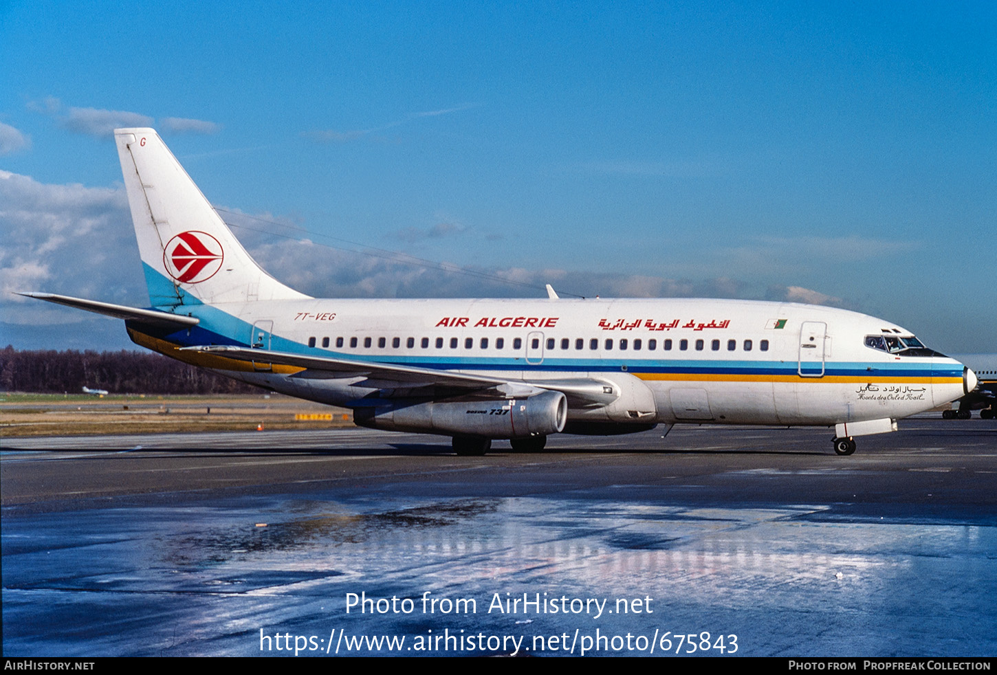 Aircraft Photo of 7T-VEG | Boeing 737-2D6/Adv | Air Algérie | AirHistory.net #675843