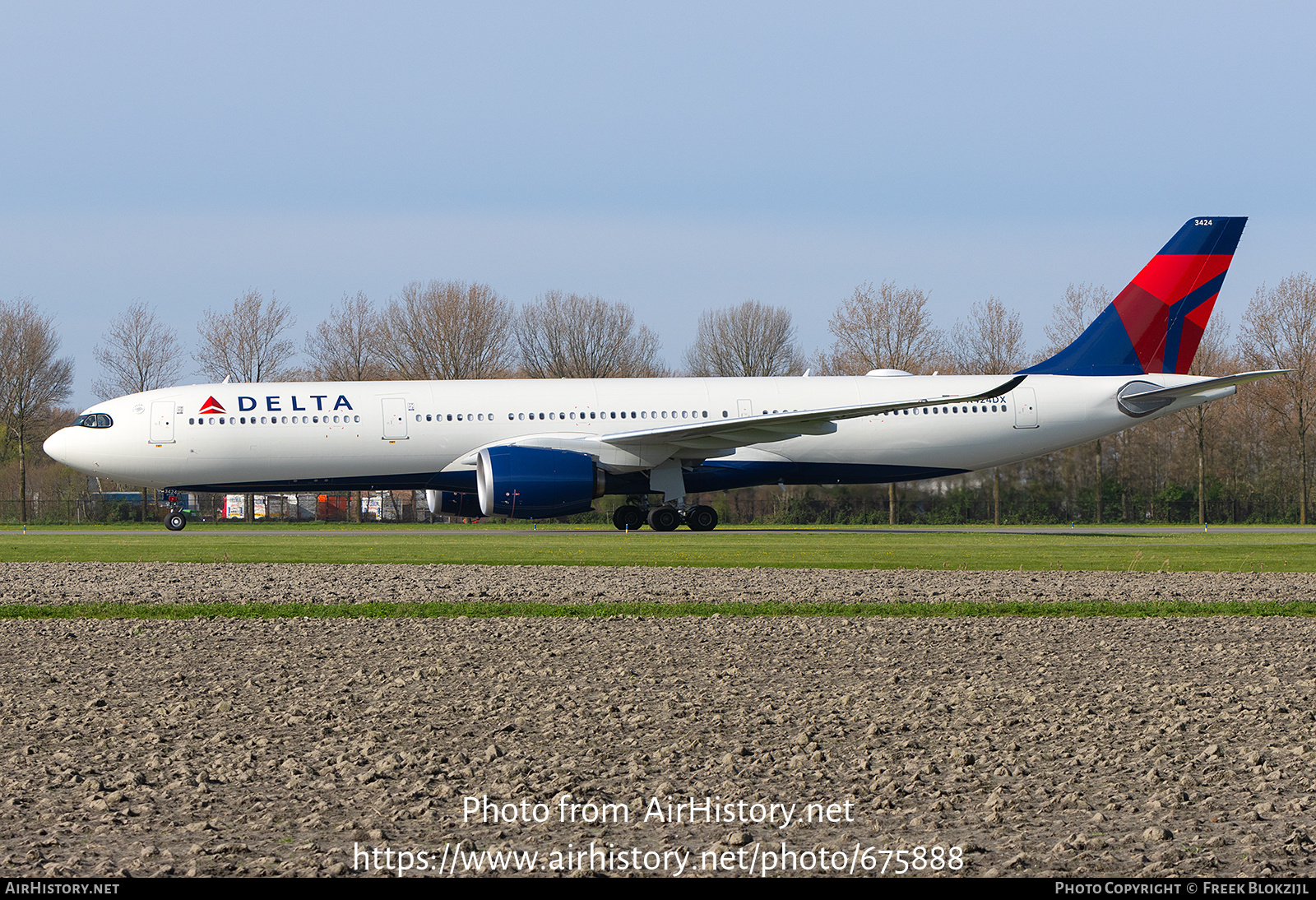 Aircraft Photo of N424DX | Airbus A330-941N | Delta Air Lines | AirHistory.net #675888