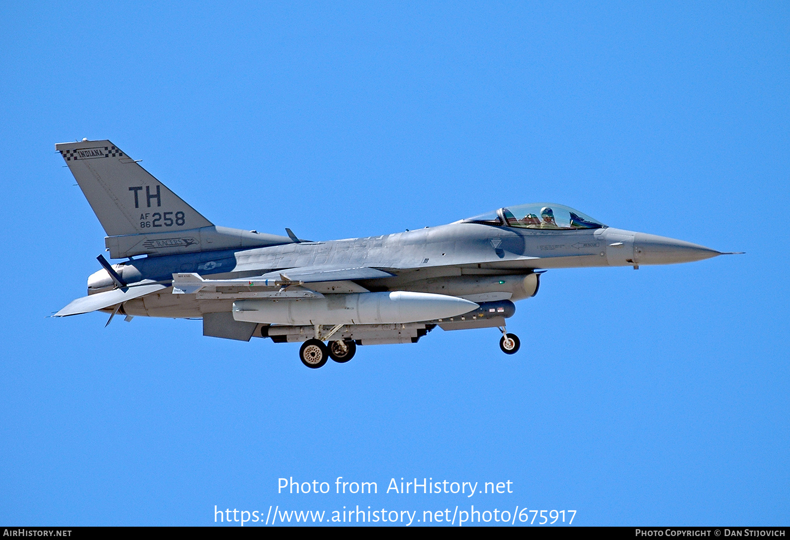 Aircraft Photo of 86-0258 / AF86-258 | General Dynamics F-16C Fighting Falcon | USA - Air Force | AirHistory.net #675917