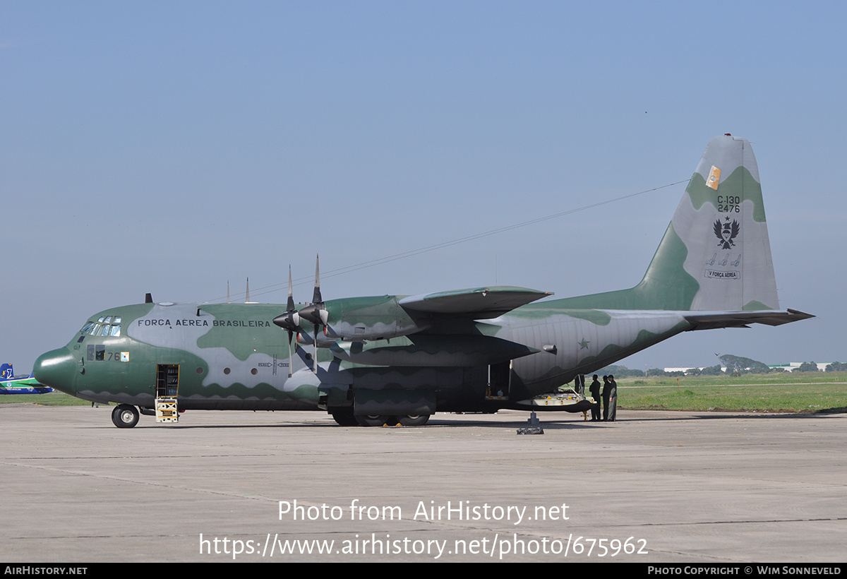 Aircraft Photo of 2476 | Lockheed C-130H Hercules | Brazil - Air Force | AirHistory.net #675962