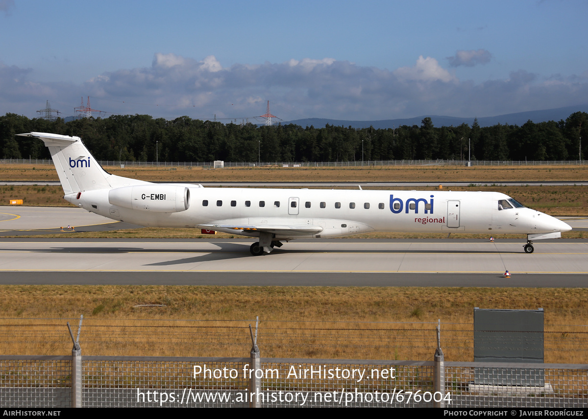 Aircraft Photo of G-EMBI | Embraer ERJ-145EU (EMB-145EU) | BMI Regional | AirHistory.net #676004