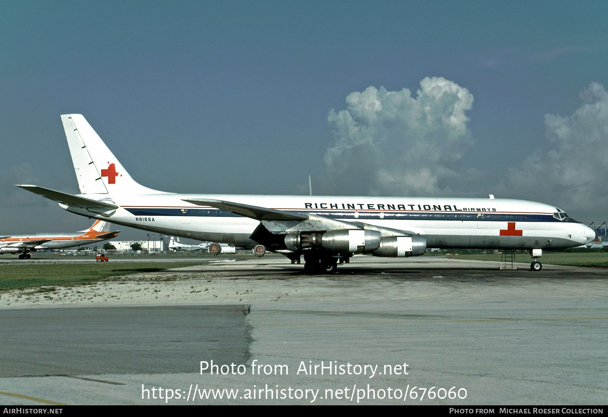 Aircraft Photo of N8166A | Douglas DC-8-33(F) | Rich International Airways | AirHistory.net #676060