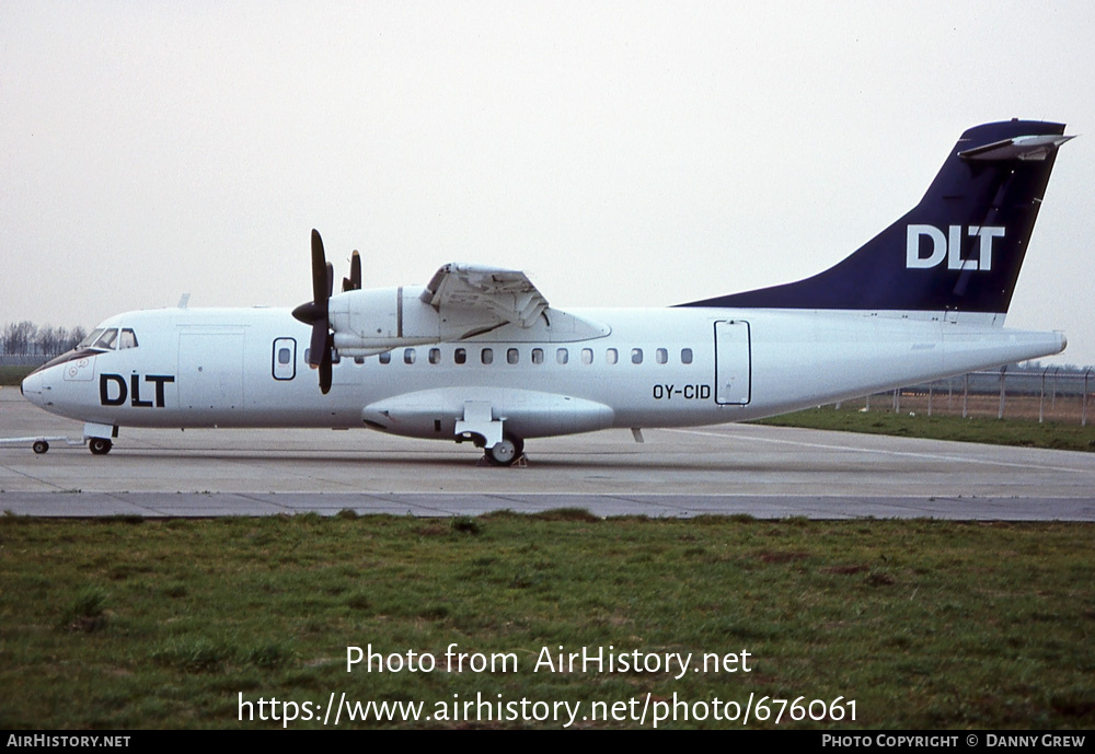 Aircraft Photo of OY-CID | ATR ATR-42-300 | DLT - Deutsche Luftverkehrsgesellschaft | AirHistory.net #676061