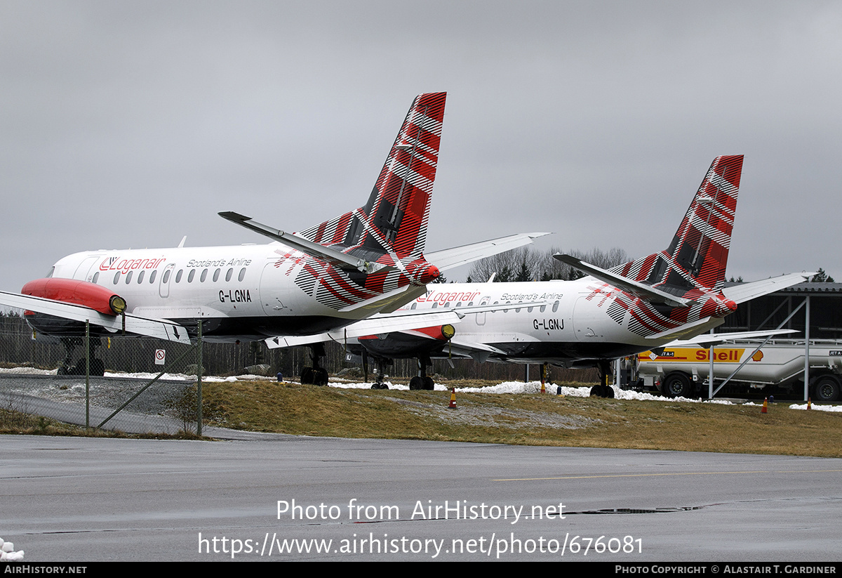 Aircraft Photo of G-LGNA | Saab 340B | Loganair | AirHistory.net #676081