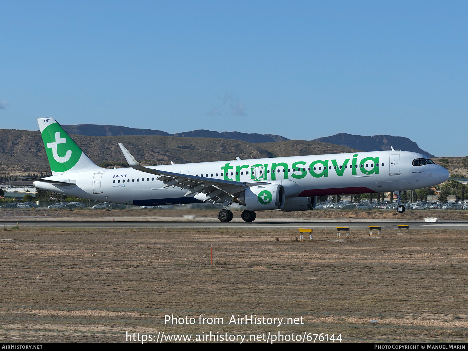 Aircraft Photo of PH-YHY | Airbus A321-251NX | Transavia | AirHistory.net #676144