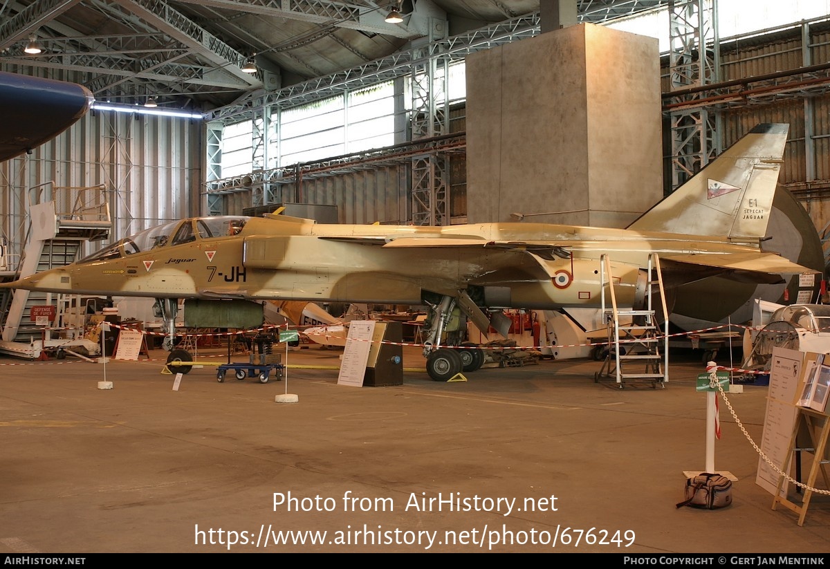 Aircraft Photo of E1 | Sepecat Jaguar E | France - Air Force | AirHistory.net #676249