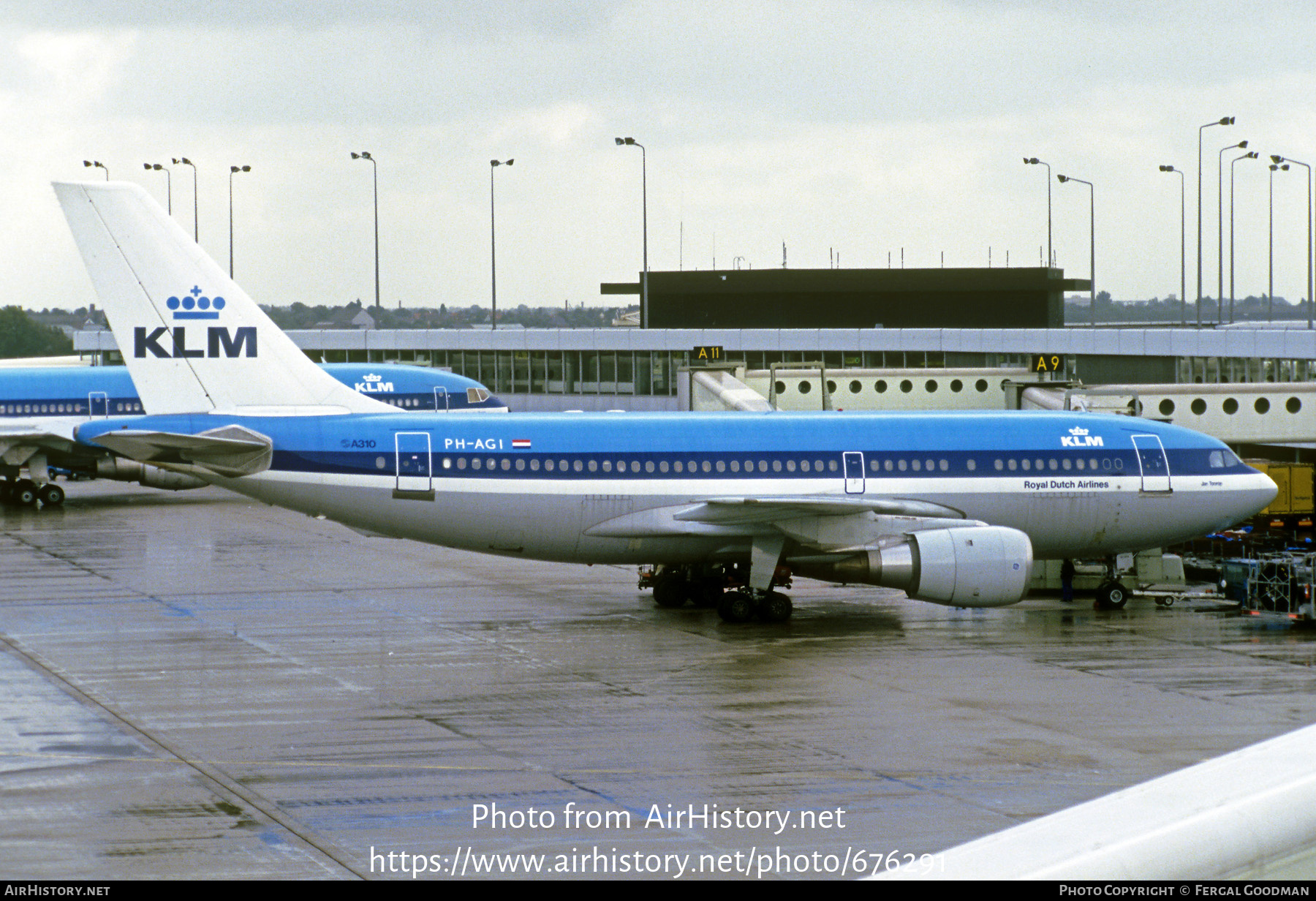 Aircraft Photo of PH-AGI | Airbus A310-203 | KLM - Royal Dutch Airlines | AirHistory.net #676291