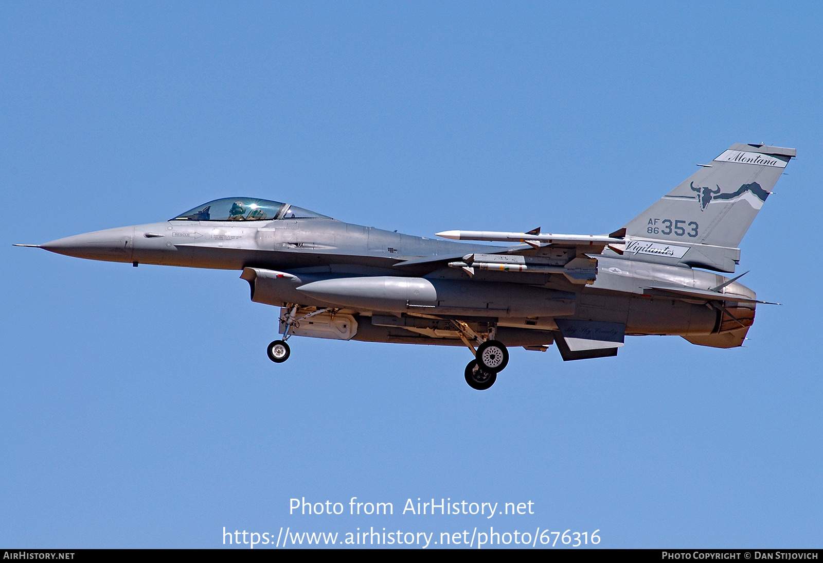 Aircraft Photo of 86-0353 / AF86353 | General Dynamics F-16C Fighting Falcon | USA - Air Force | AirHistory.net #676316