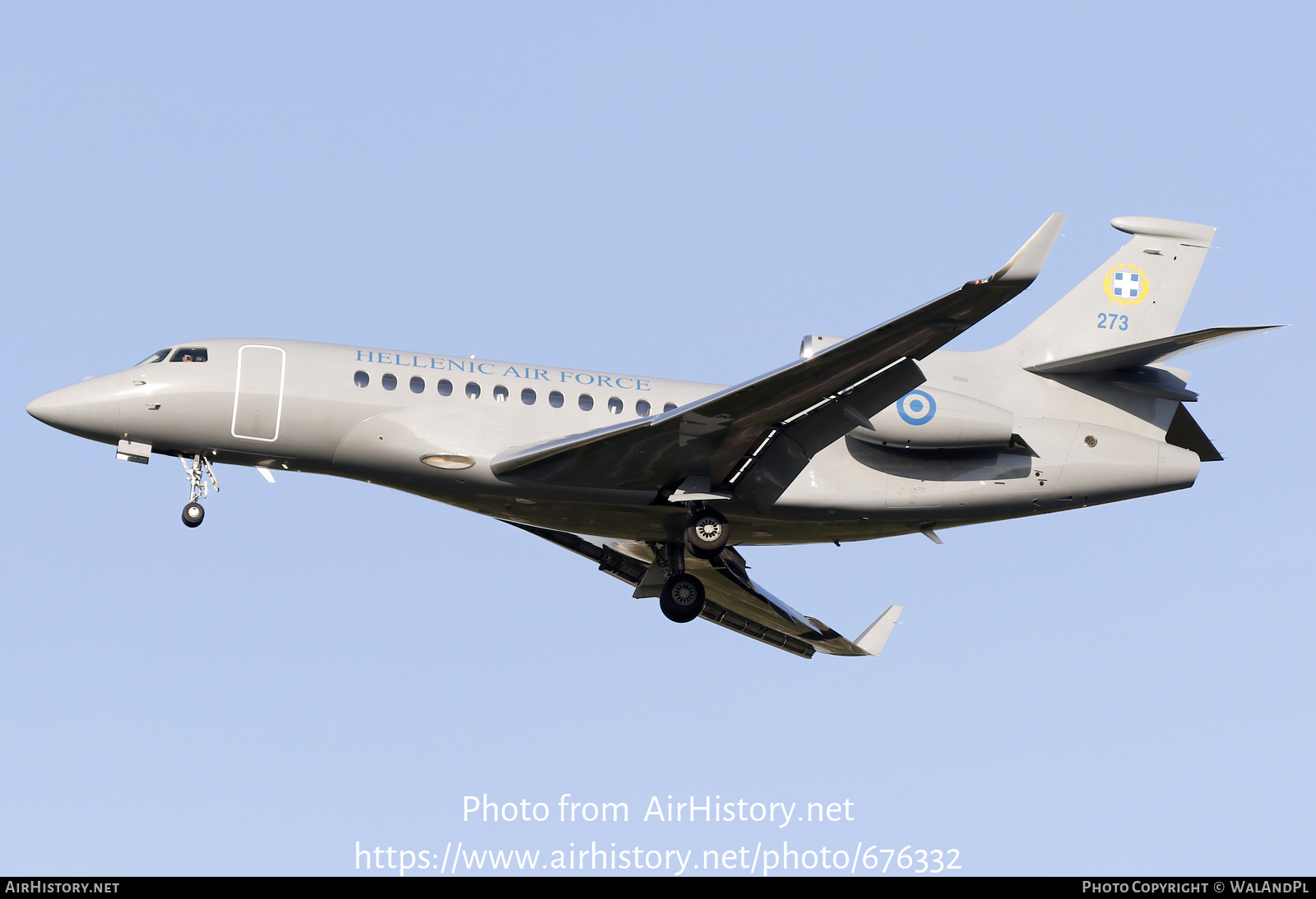 Aircraft Photo of 273 | Dassault Falcon 7X | Greece - Air Force | AirHistory.net #676332