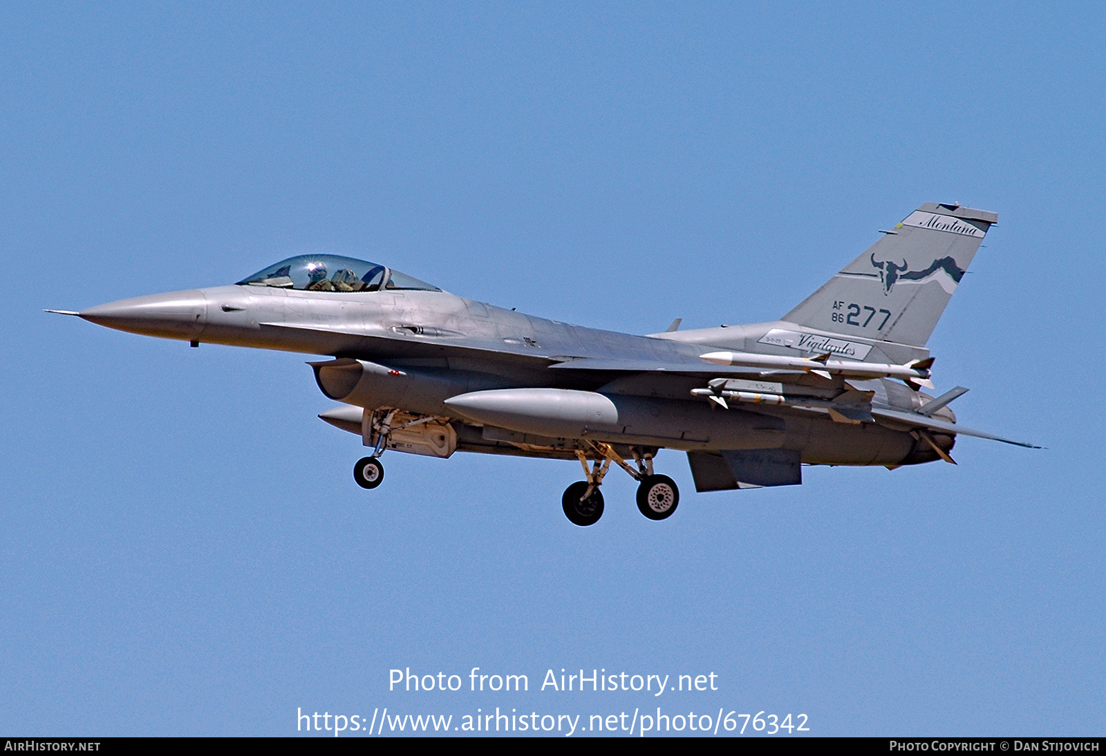 Aircraft Photo of 86-0277 / AF86-277 | General Dynamics F-16C Fighting Falcon | USA - Air Force | AirHistory.net #676342