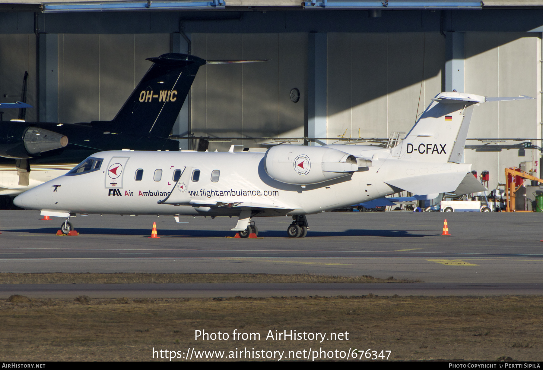 Aircraft Photo of D-CFAX | Learjet 60 | FAI - Flight Ambulance International | AirHistory.net #676347