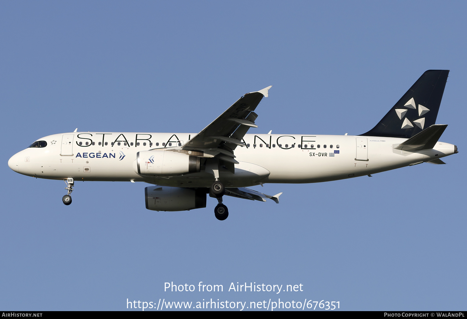 Aircraft Photo of SX-DVR | Airbus A320-232 | Aegean Airlines | AirHistory.net #676351