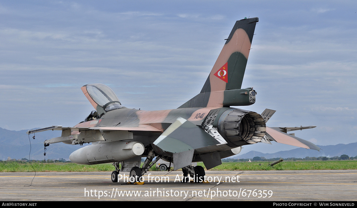 Aircraft Photo of 1041 | Lockheed F-16A Fighting Falcon | Venezuela - Air Force | AirHistory.net #676359