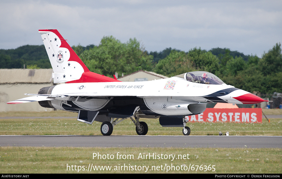 Aircraft Photo of Not known | General Dynamics F-16C Fighting Falcon | USA - Air Force | AirHistory.net #676365