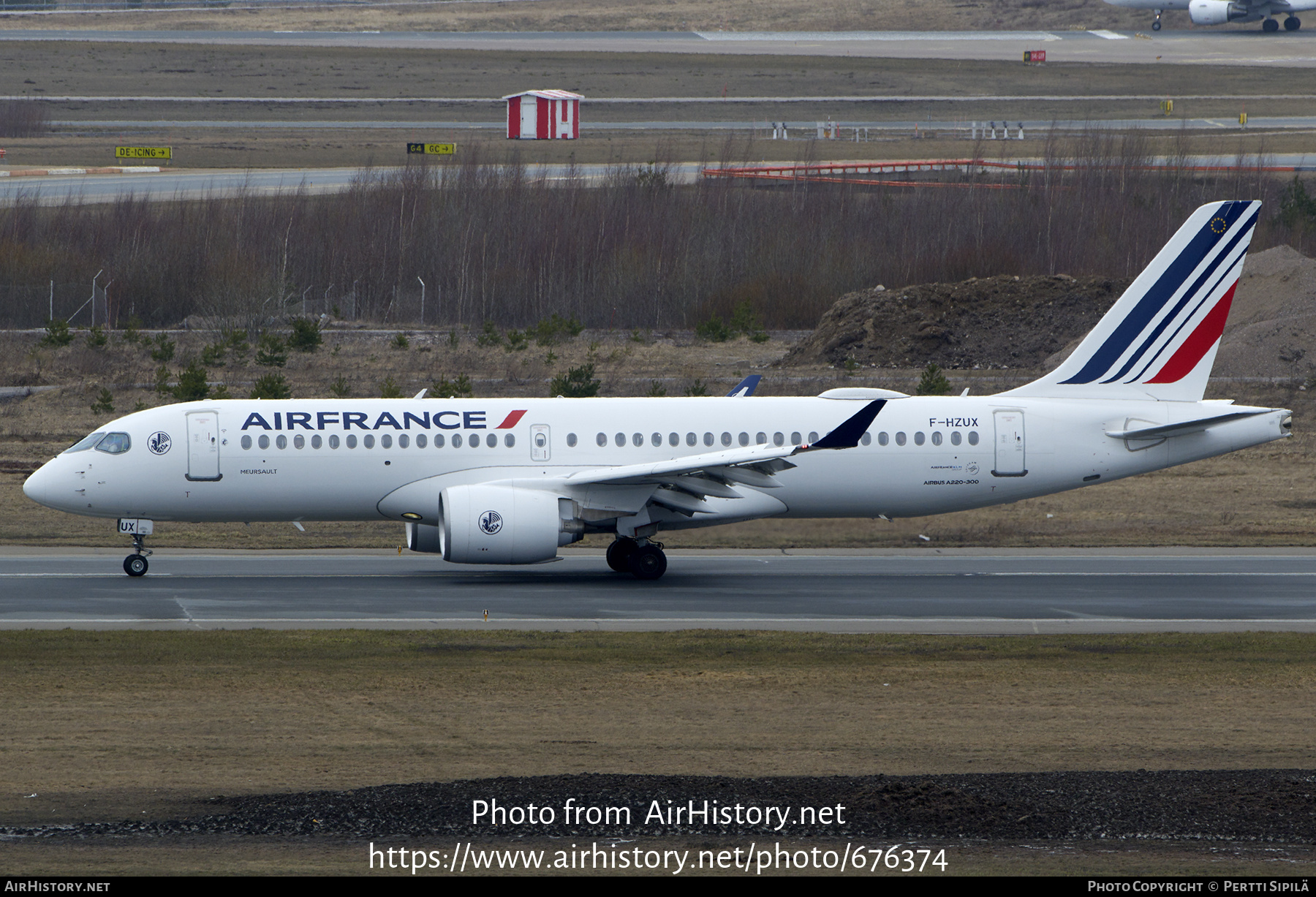 Aircraft Photo of F-HZUX | Airbus A220-371 (BD-500-1A11) | Air France | AirHistory.net #676374