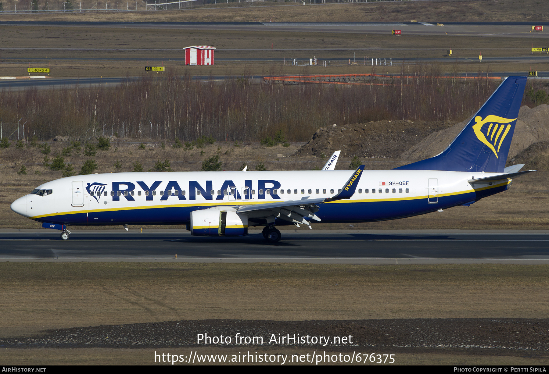 Aircraft Photo of 9H-QEF | Boeing 737-8AS | Ryanair | AirHistory.net #676375