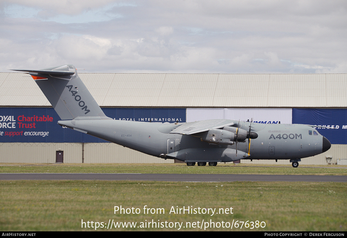 Aircraft Photo of EC-404 | Airbus A400M Atlas | Airbus | AirHistory.net #676380