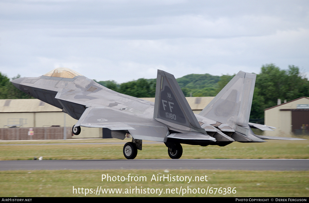 Aircraft Photo of 09-4180 / AF09-180 | Lockheed Martin F-22A Raptor | USA - Air Force | AirHistory.net #676386