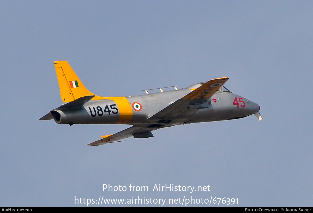 Aircraft Photo of U845 | Hindustan HJT-16 Kiran IA | India - Air Force | AirHistory.net #676391