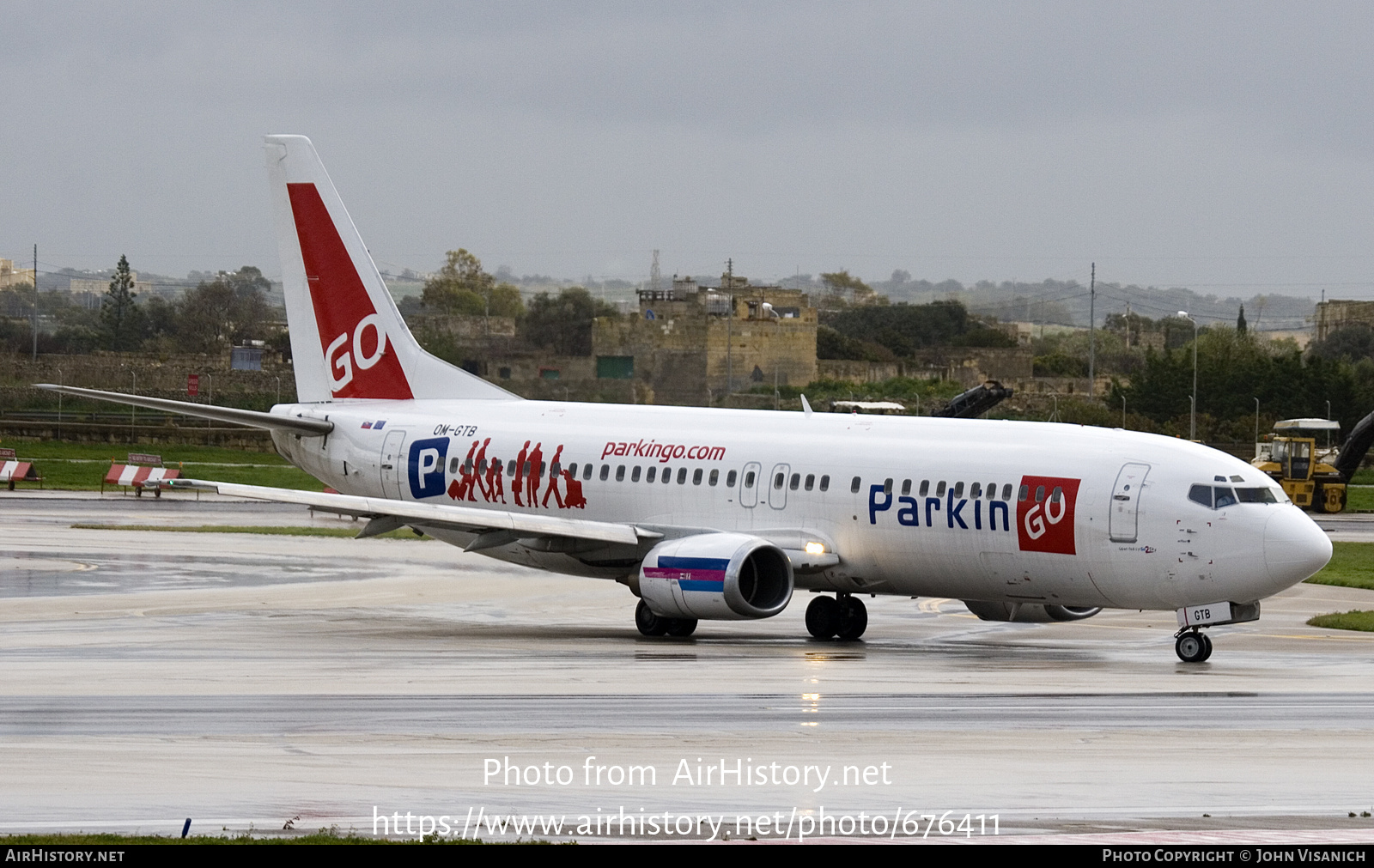 Aircraft Photo of OM-GTB | Boeing 737-49R | Go2Sky Airline | AirHistory.net #676411