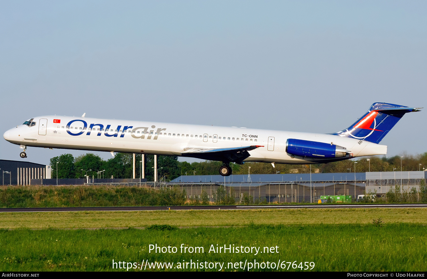 Aircraft Photo of TC-ONN | McDonnell Douglas MD-88 | Onur Air | AirHistory.net #676459