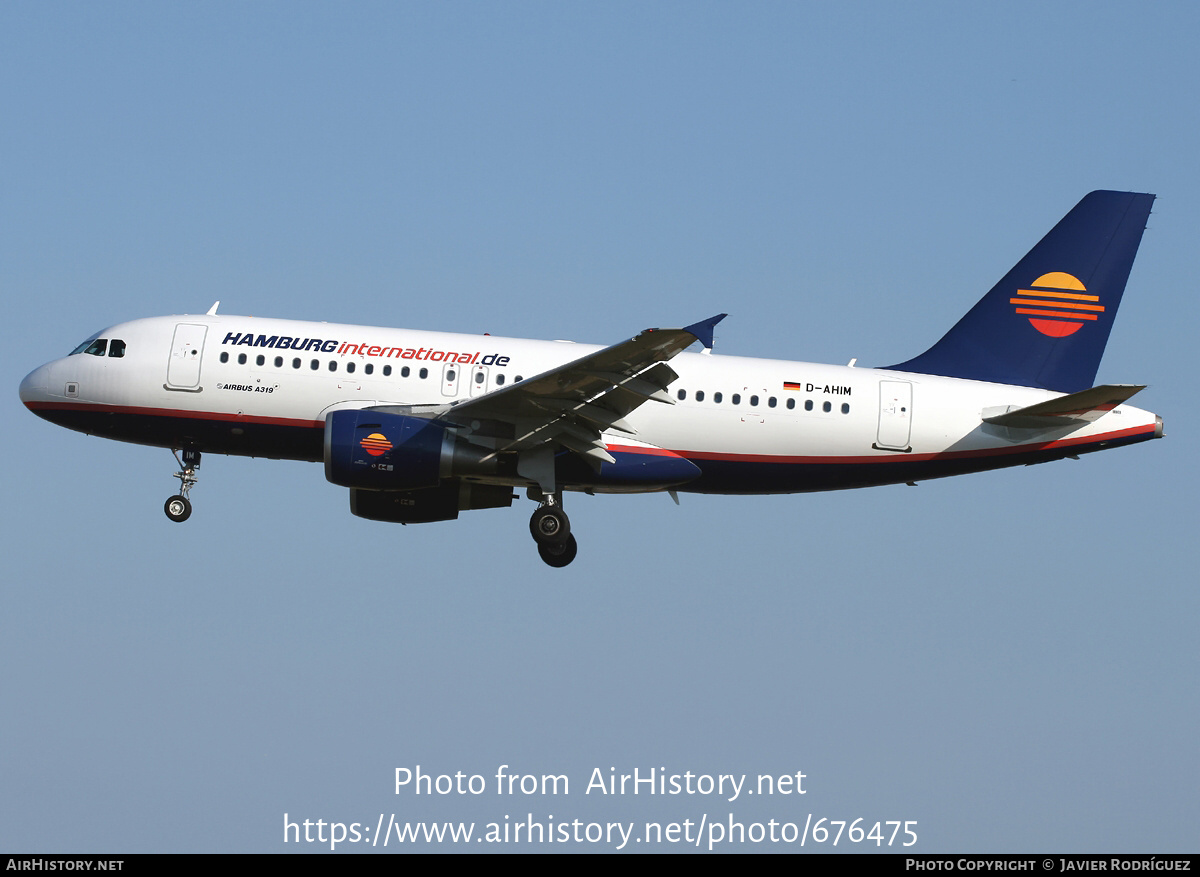 Aircraft Photo of D-AHIM | Airbus A319-112 | Hamburg International | AirHistory.net #676475