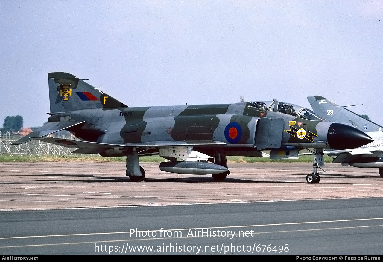 Aircraft Photo of XV584 | McDonnell Douglas F-4K Phantom FG1 | UK - Air Force | AirHistory.net #676498