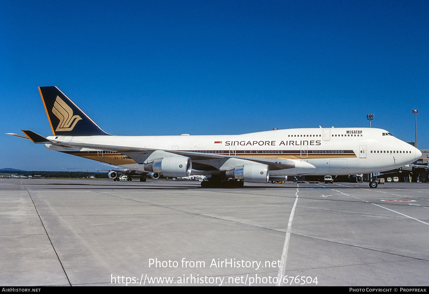 Aircraft Photo of 9V-SMY | Boeing 747-412 | Singapore Airlines | AirHistory.net #676504