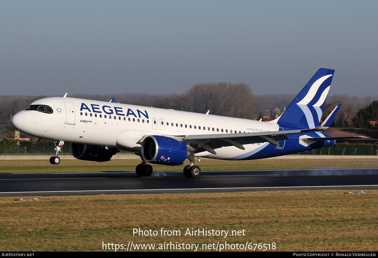 Aircraft Photo of SX-NEI | Airbus A320-271N | Aegean Airlines | AirHistory.net #676518