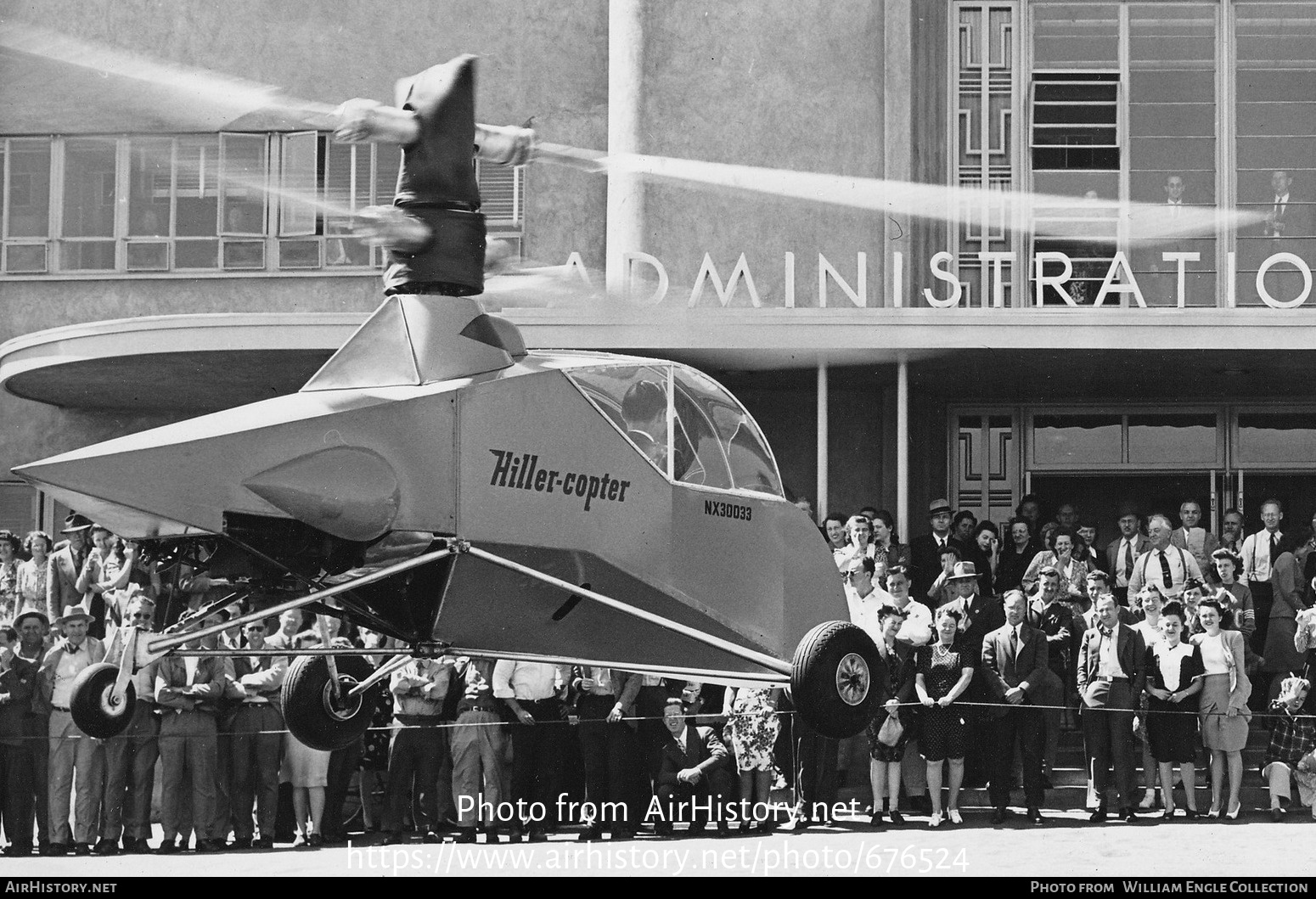 Aircraft Photo of NX30033 | Hiller XH-44 Hiller-Copter | AirHistory.net #676524