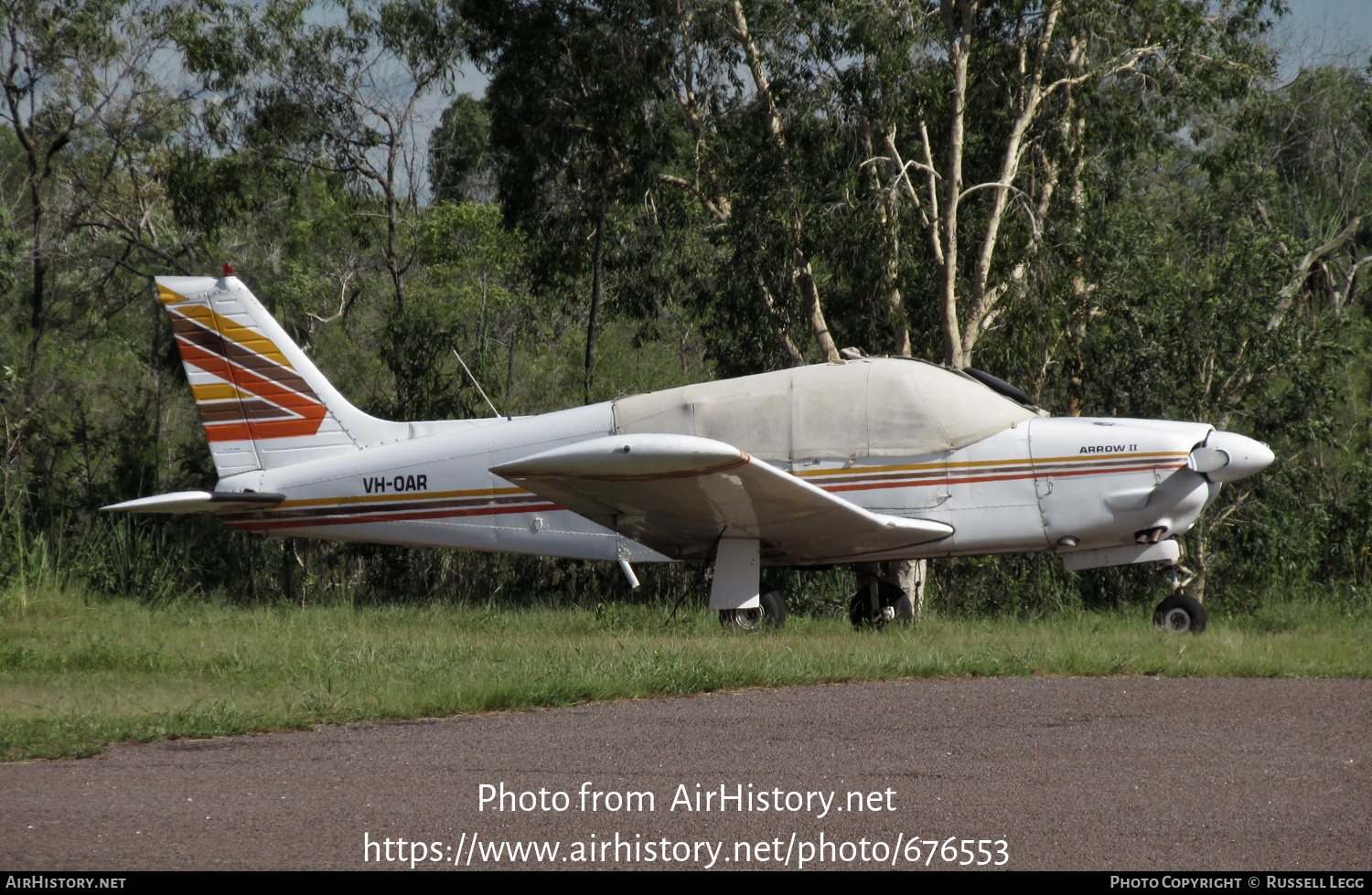 Aircraft Photo of VH-OAR | Piper PA-28R-200 Cherokee Arrow II | AirHistory.net #676553