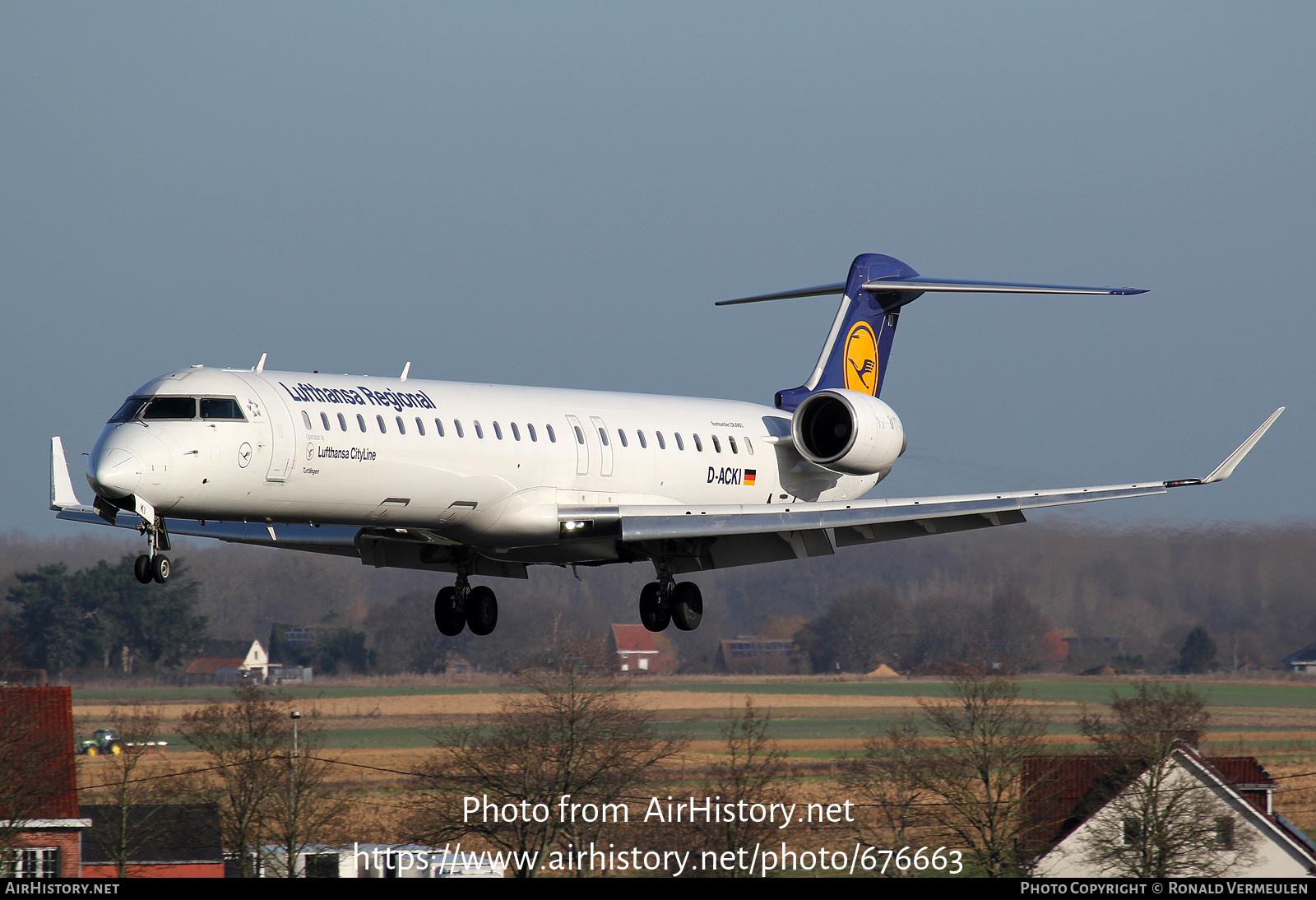 Aircraft Photo of D-ACKI | Bombardier CRJ-900LR (CL-600-2D24) | Lufthansa Regional | AirHistory.net #676663