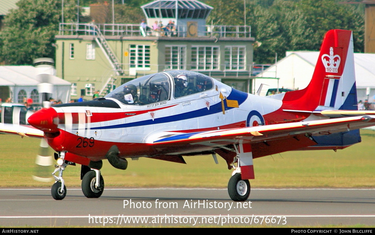 Aircraft Photo of ZF269 | Short S-312 Tucano T1 | UK - Air Force | AirHistory.net #676673