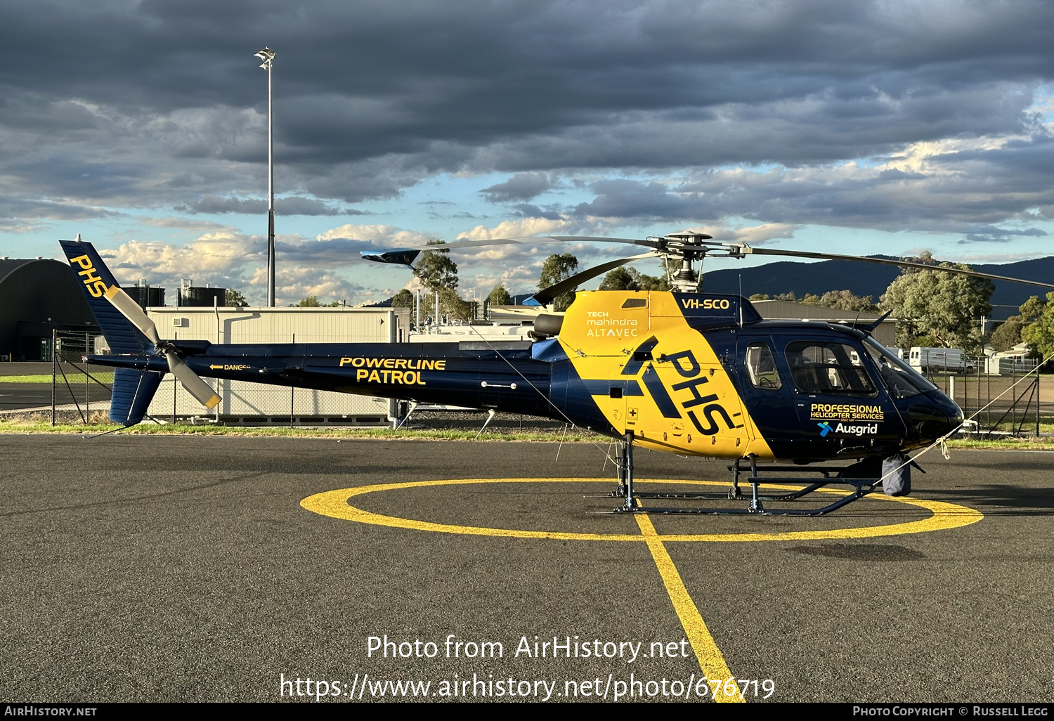 Aircraft Photo of VH-SCO | Aerospatiale AS-350BA Squirrel | PHS - Professional Helicopter Services | AirHistory.net #676719