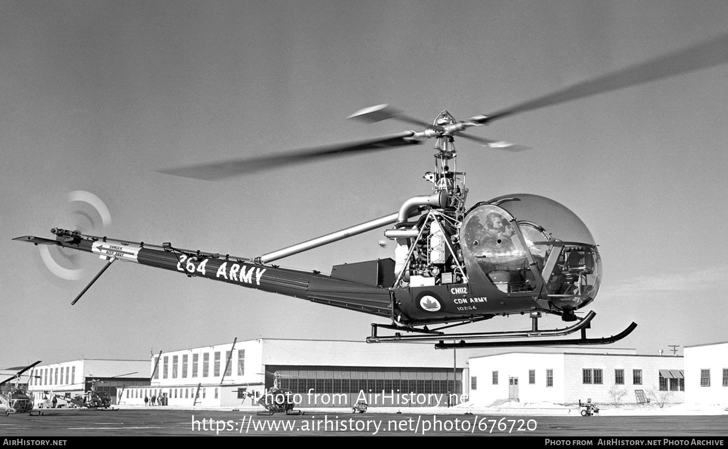 Aircraft Photo of 10264 / 264 | Hiller CH-112 Nomad | Canada - Army | AirHistory.net #676720