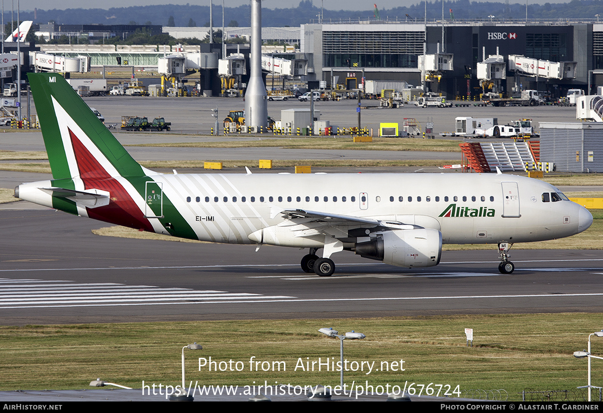 Aircraft Photo of EI-IMI | Airbus A319-112 | Alitalia | AirHistory.net #676724