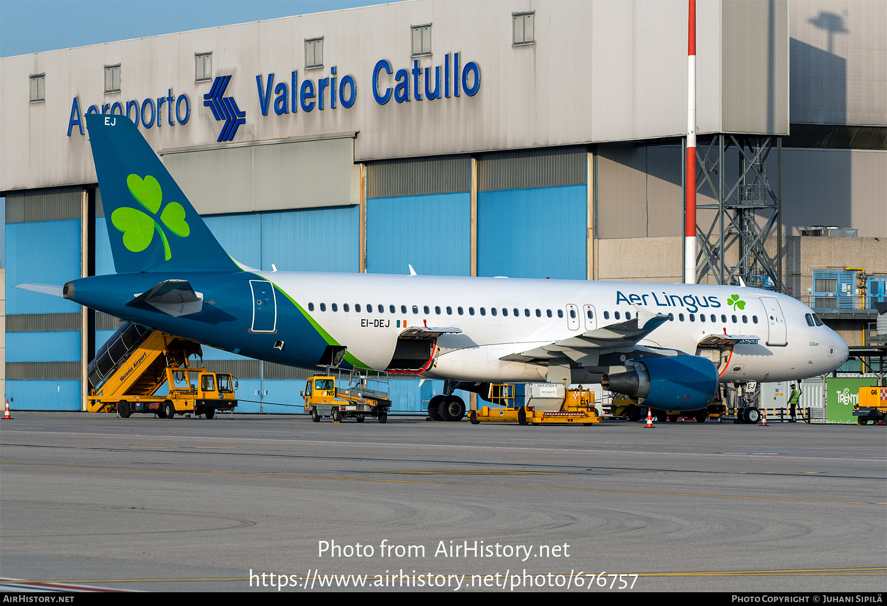 Aircraft Photo of EI-DEJ | Airbus A320-214 | Aer Lingus | AirHistory.net #676757