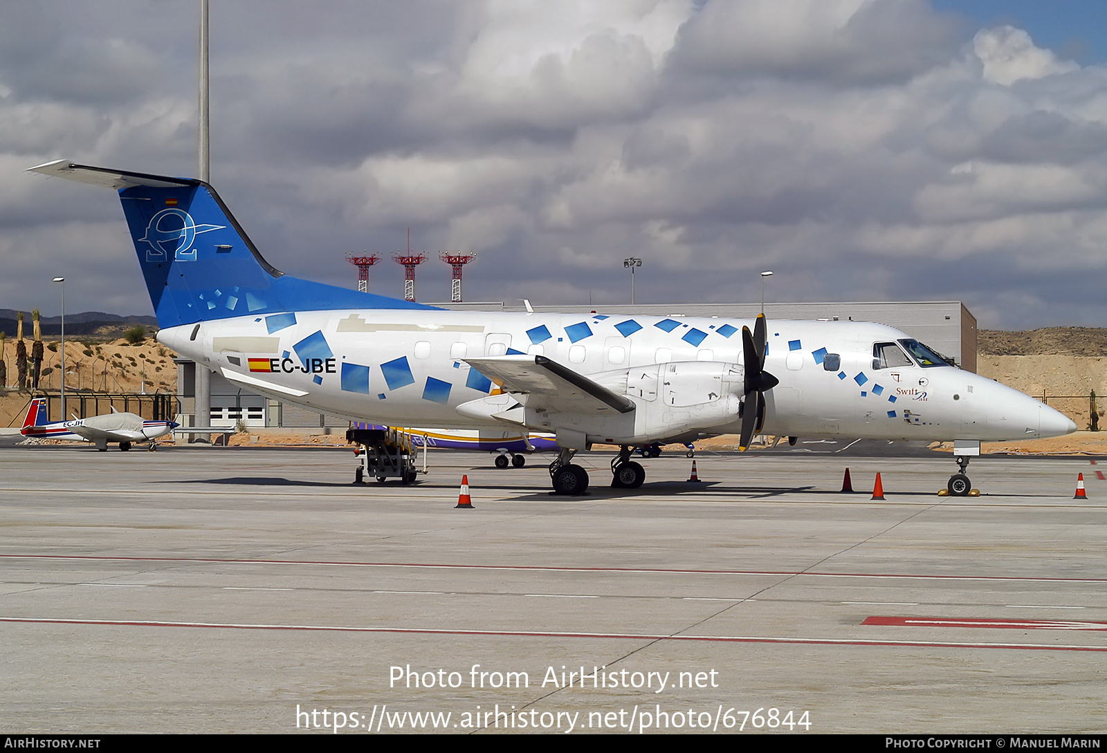 Aircraft Photo of EC-JBE | Embraer EMB-120(ERF) Brasilia | Swiftair | AirHistory.net #676844