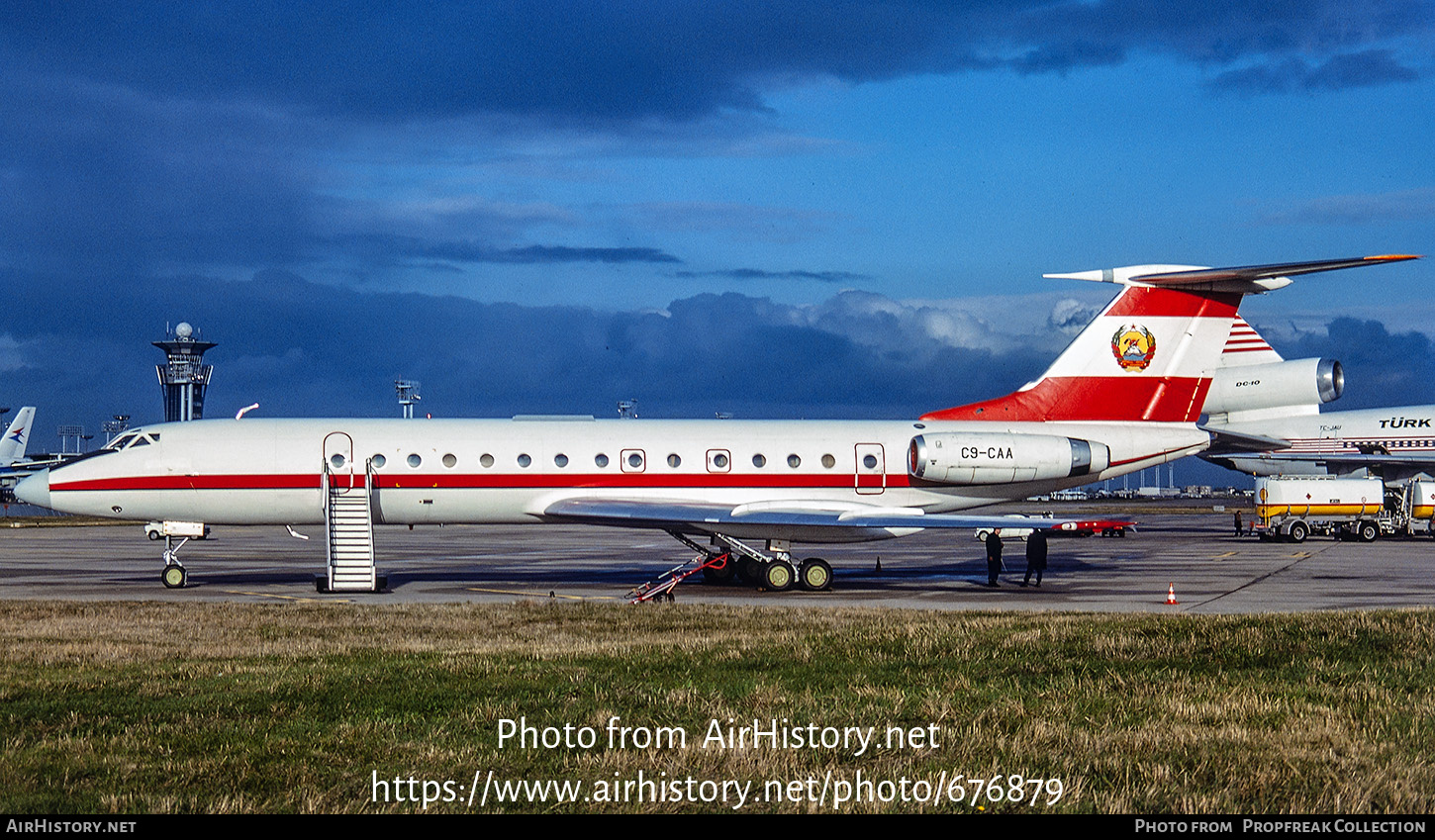 Aircraft Photo of C9-CAA | Tupolev Tu-134AK | Mozambique Government | AirHistory.net #676879