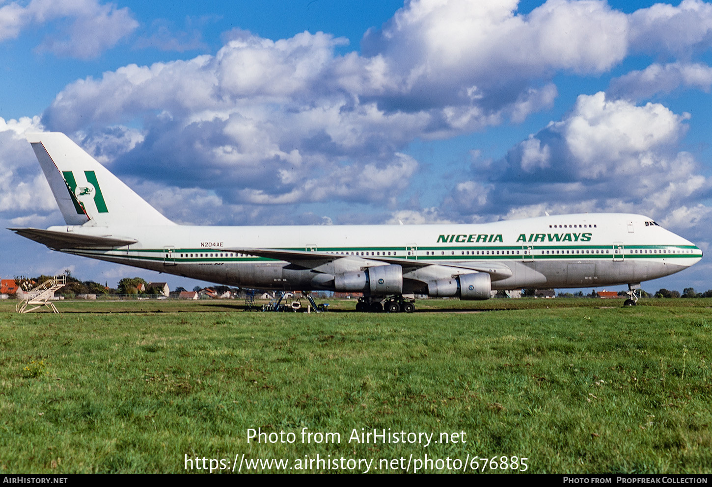 Aircraft Photo of N204AE | Boeing 747-2B4BM | Nigeria Airways | AirHistory.net #676885