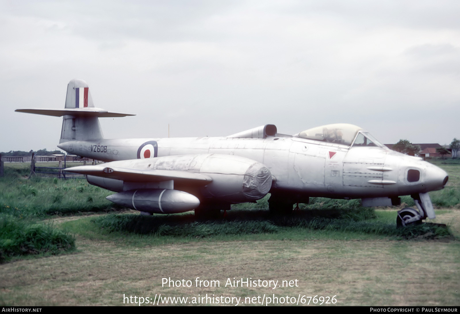 Aircraft Photo of VZ608 | Gloster Meteor FR9 | UK - Air Force | AirHistory.net #676926