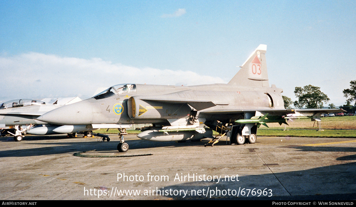 Aircraft Photo of 37446 | Saab JA37C Viggen | Sweden - Air Force ...