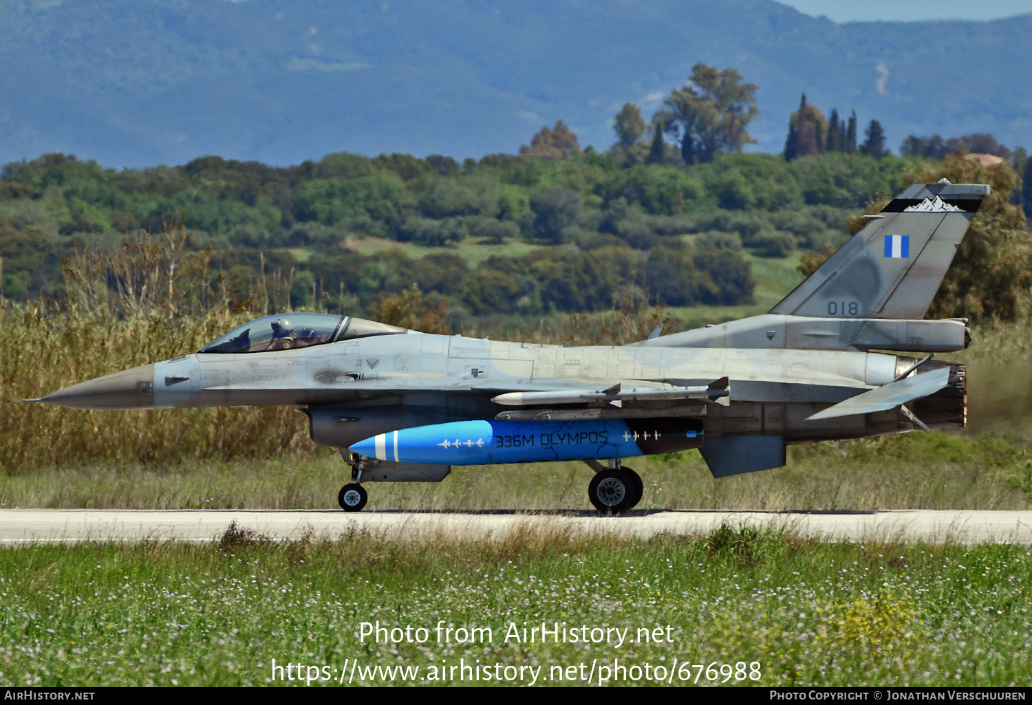 Aircraft Photo of 018 | Lockheed Martin F-16C Fighting Falcon | Greece - Air Force | AirHistory.net #676988